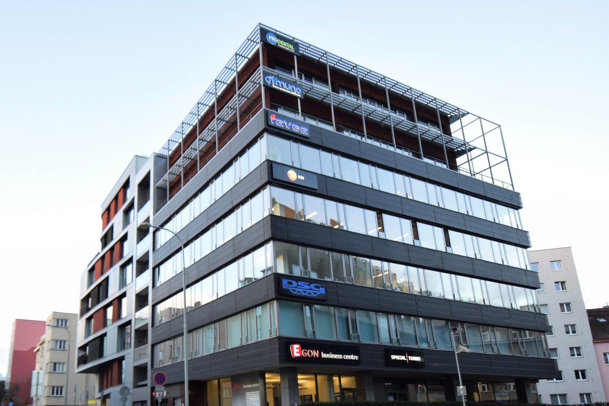 Sídlo SPECIAL TURBO v Prahe, budova EGON Business Centre