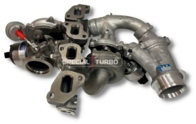 Dvojstupňové turbodúchadlo opravené v SPECIAL TURBO